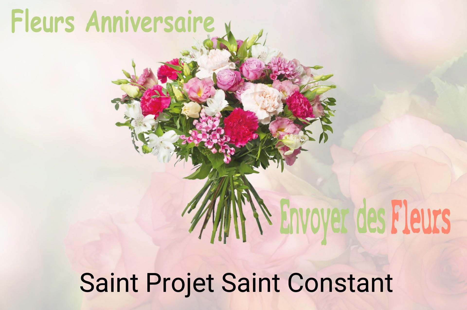 Bouquet de fleurs d’anniversaire livré à Saint-Projet-Saint-Constant